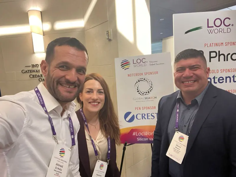 MGMT Home team at LocWorld Silicon Valley, the global content and localization conference