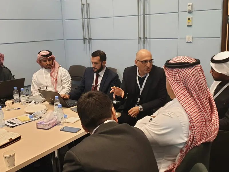 MGMT Home consultants in a mining sector transformation workshop with ministry stakeholders and McKinsey & Company in Riyadh
